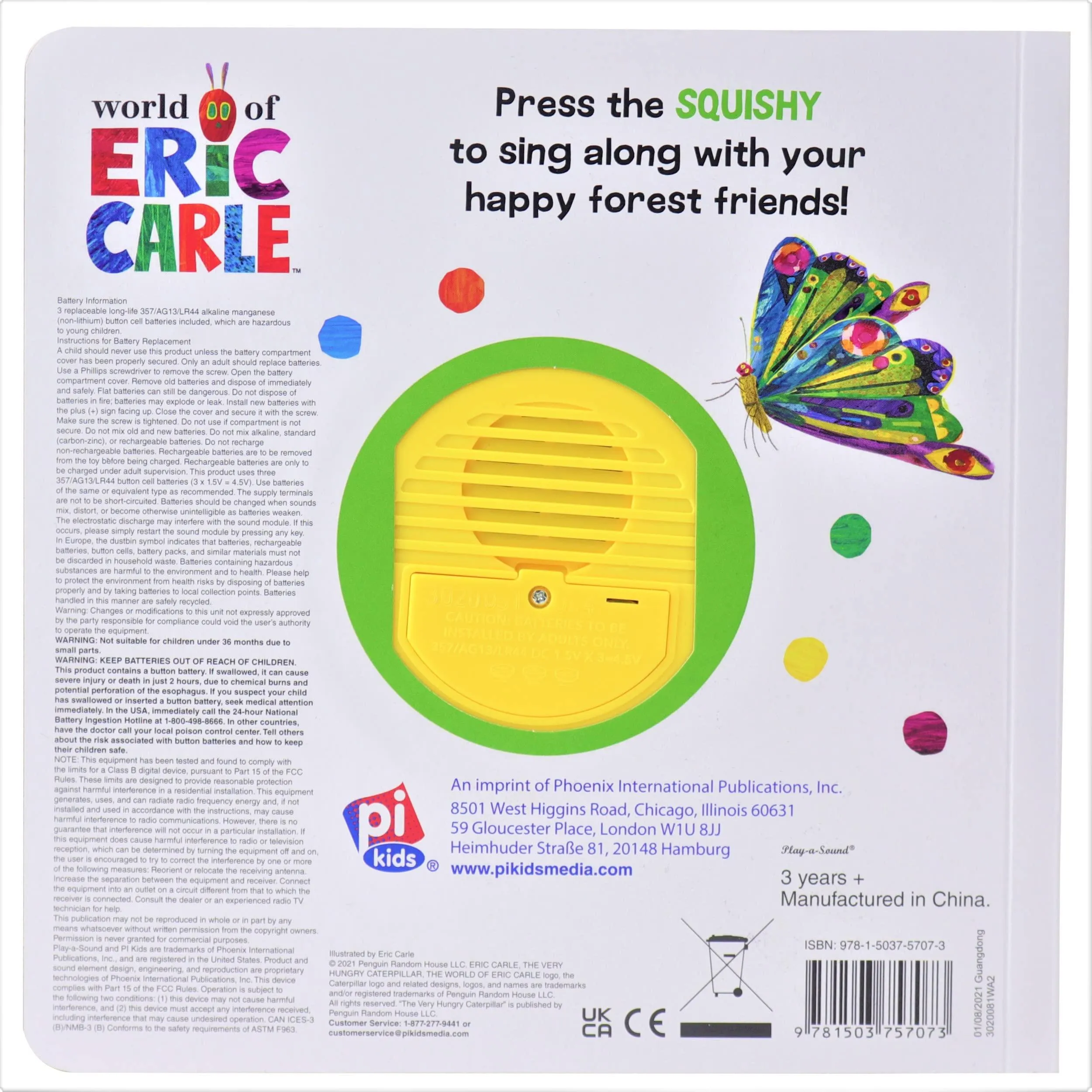 World of Eric Carle, If You're Happy and You Know It - Squishy Button Sound Book